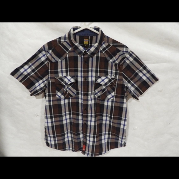 Dickies Usa T-shirt XL Brown , White , Black - Picture 1 of 7